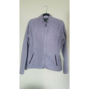 EDDIE BAUER Fleece Lined Knit Sweatshirt - Sz L